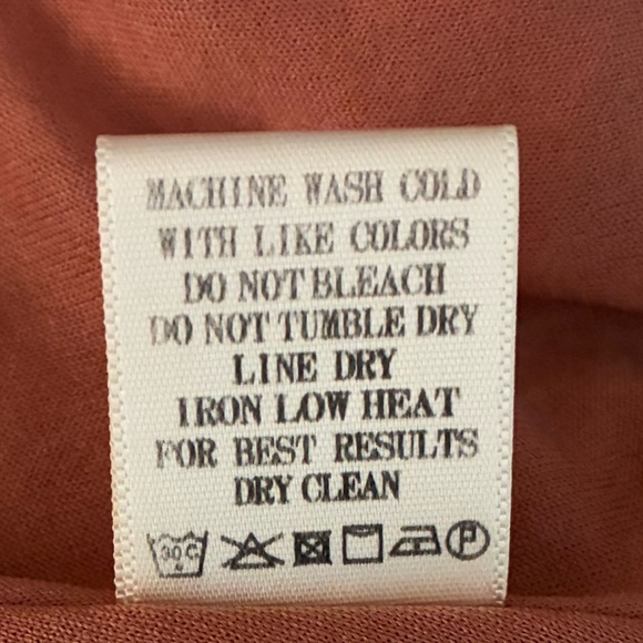 New In Bohemian Rust Sleeveless Tiered Mini Dress M - Picture 11 of 11